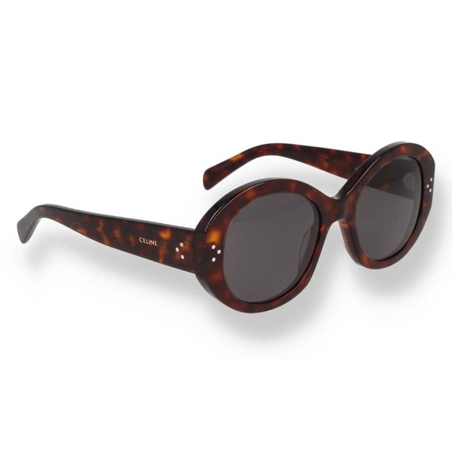 Celine Smoke Oval Men's Sunglasses CL40240I 52A 53 - 2