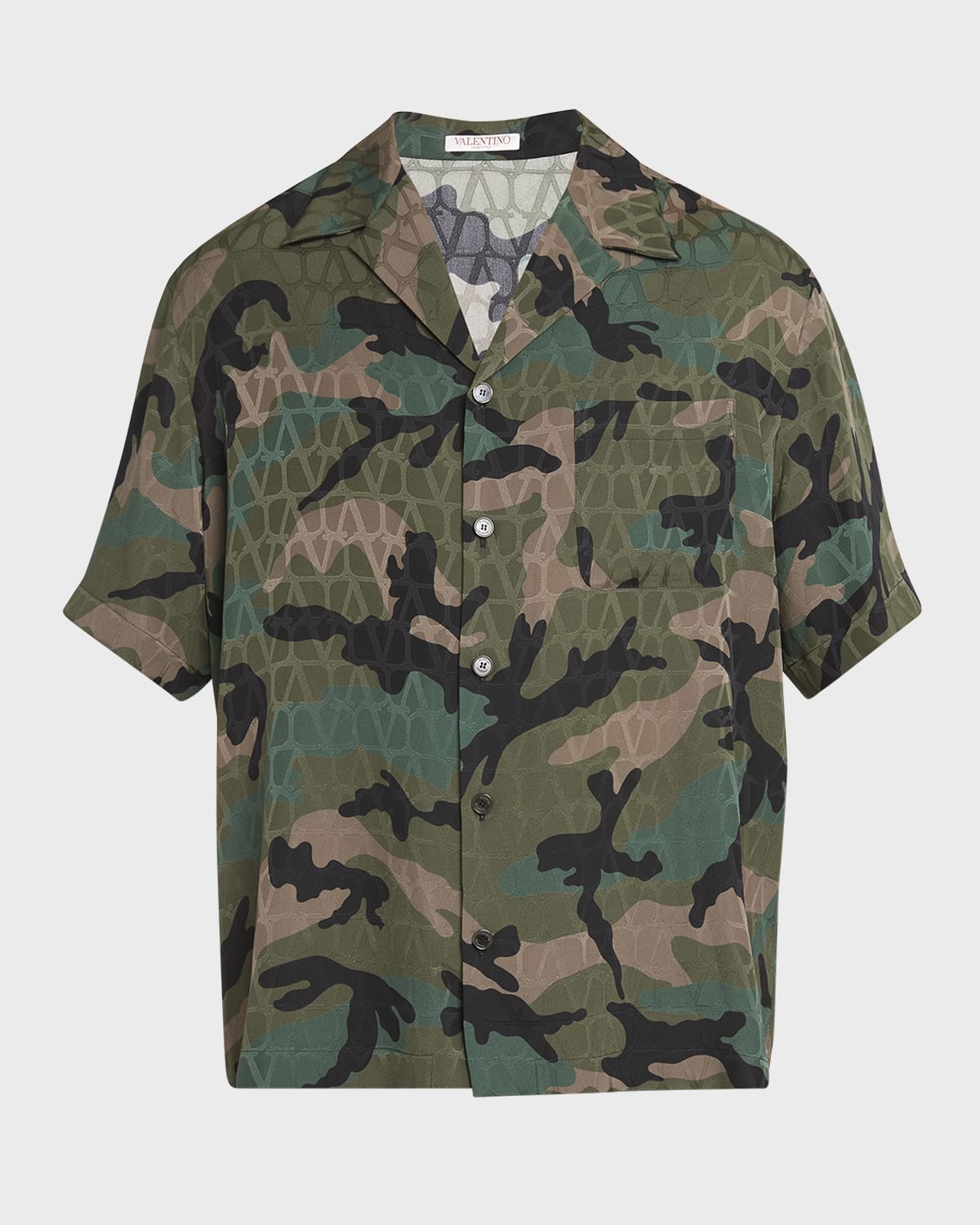 Men's Camo Icongraphe Camp Shirt - 1