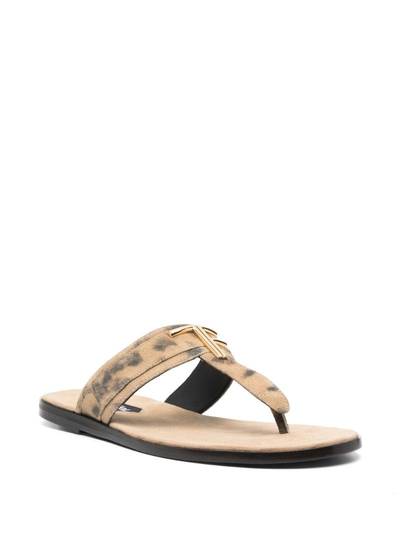 TOM FORD Brighton suede sandals outlook