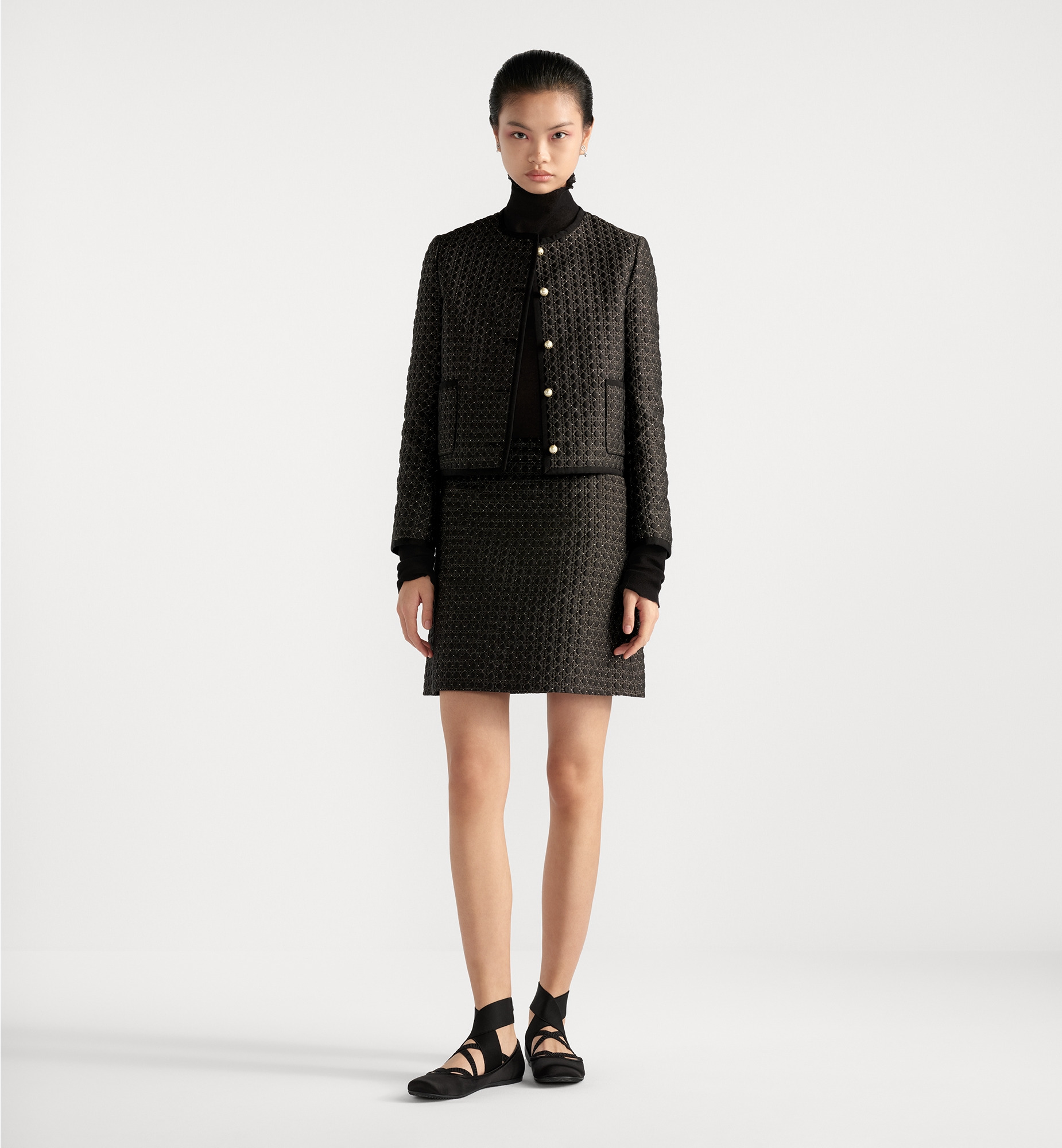 Microcannage Cropped Jacket - 2