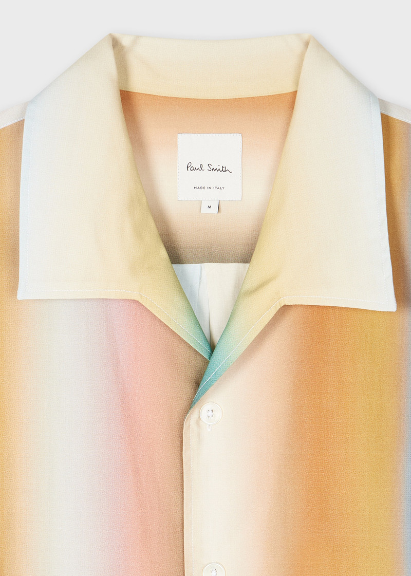 Paul Smith Oversized 'Smith Stripe' Lyocell-Cotton Shirt outlook