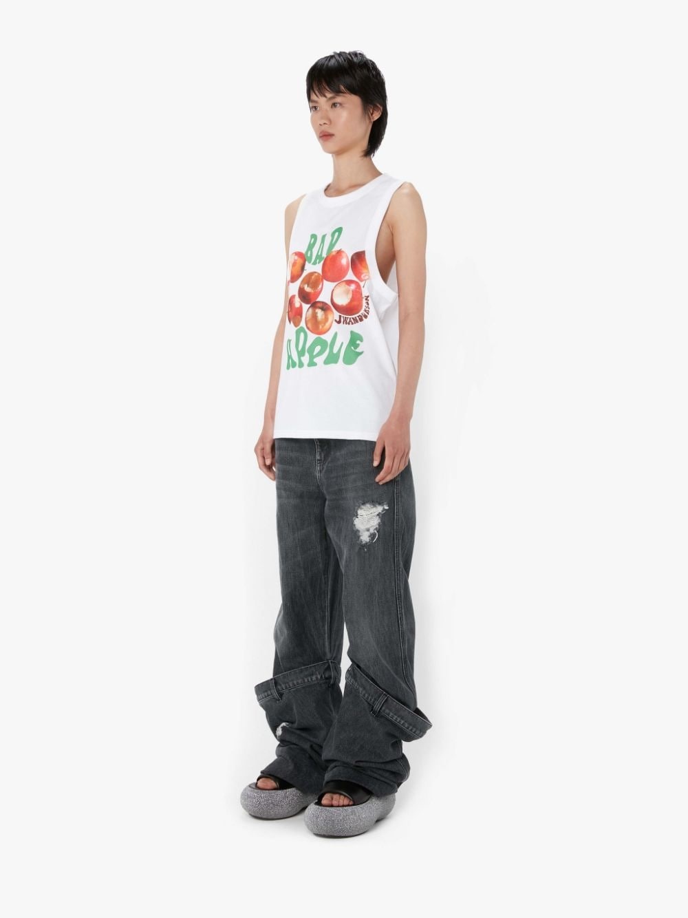 BAD APPLE RELAXED TANK TOP - 5