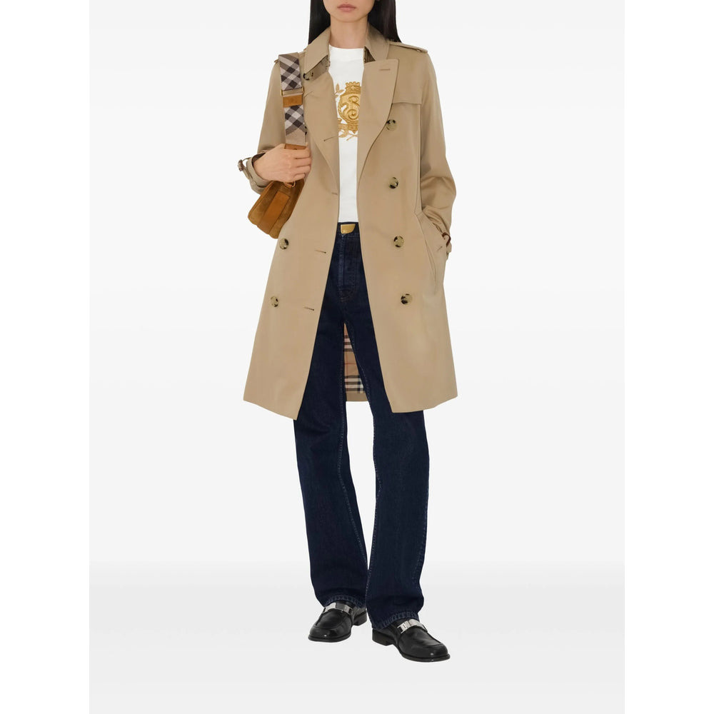 Burberry Neutrals Coats - Trench & Raincoats Women - 6