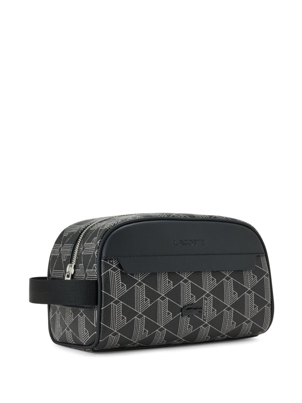 monogram-pattern wash bag - 3