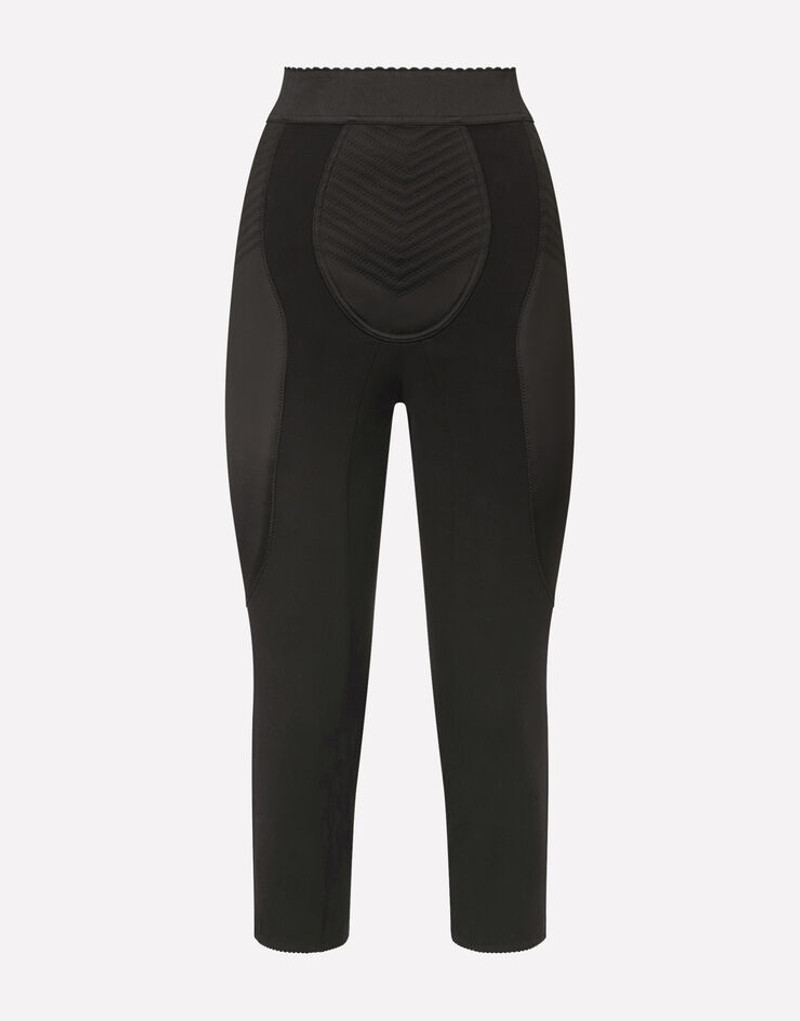Cotton and satin cycling shorts 1