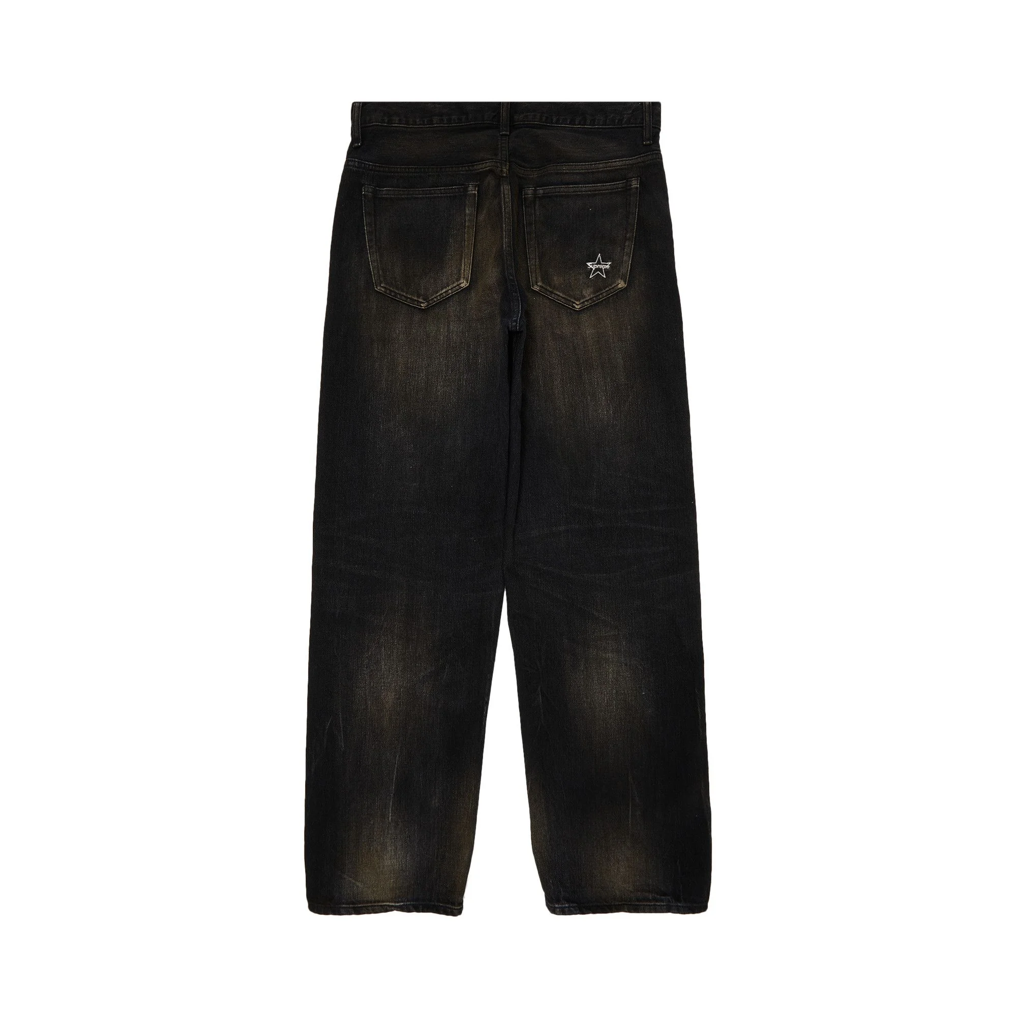 supream baggy denim 32 black Supreme Baggy Jean Jeans 0 SS25P27