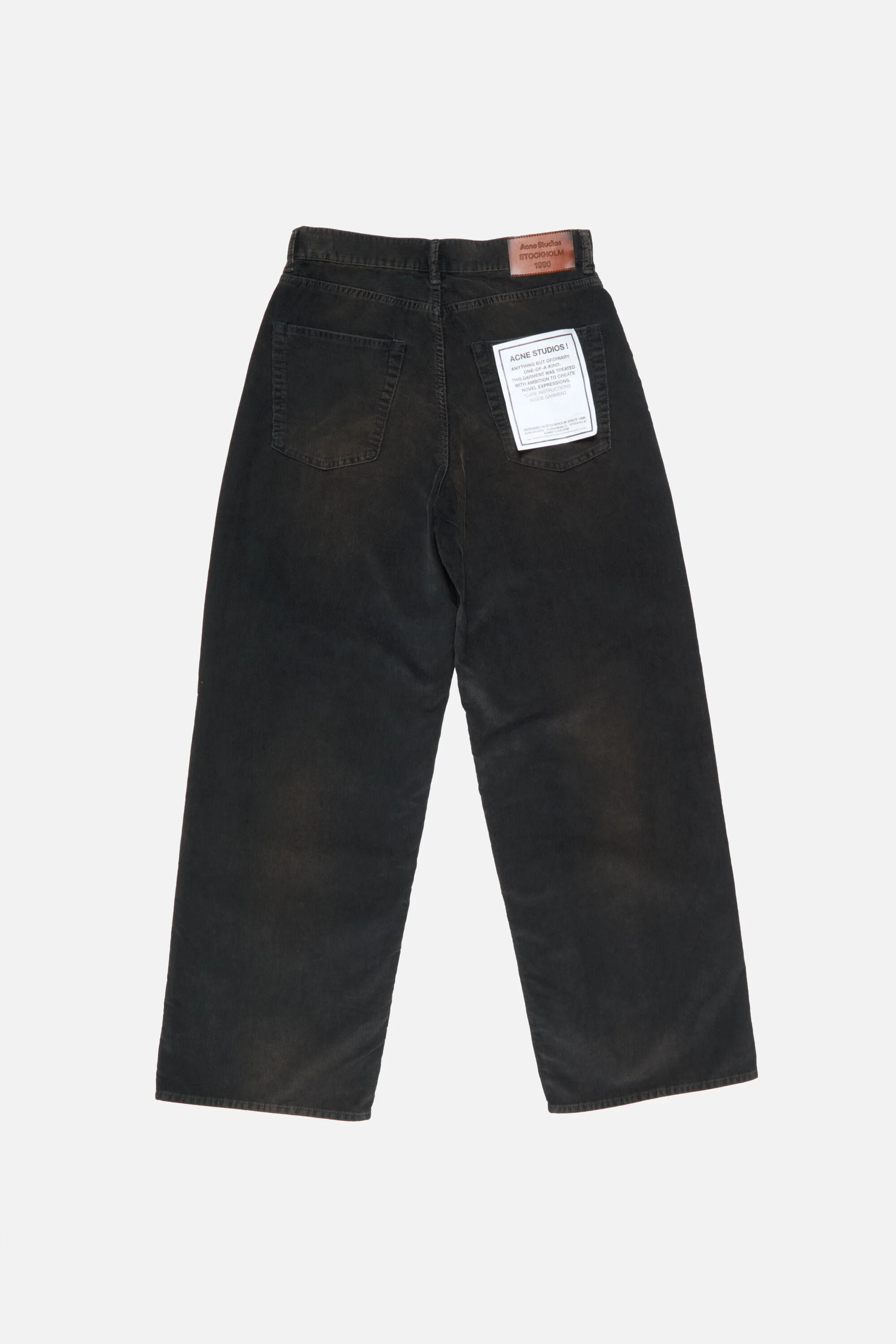Corduroy trousers - Black - 5