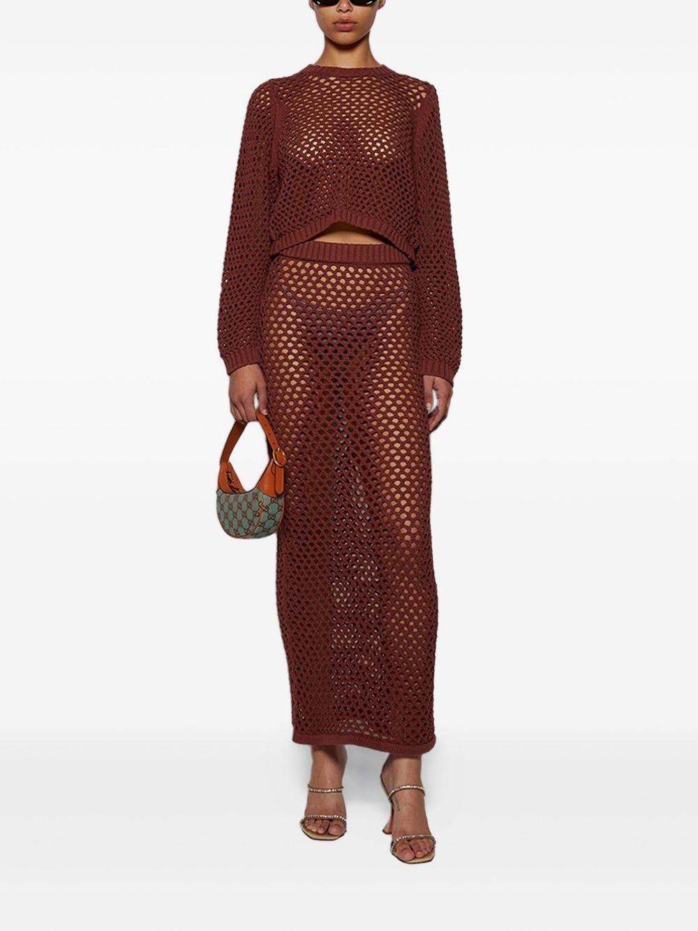 Highgate open-knit sweater - 2