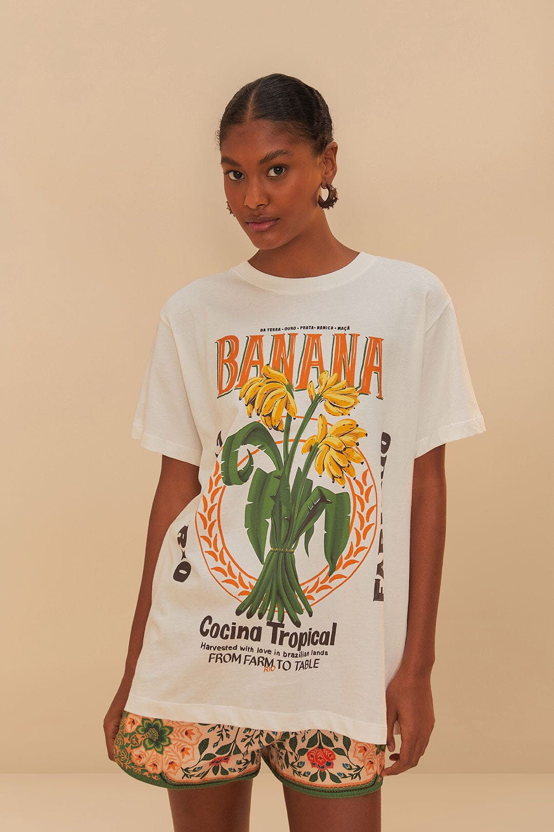 Off-White Banana Cocina Relaxed T-Shirt - 1