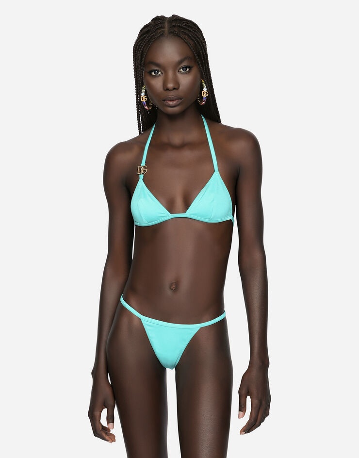 Triangle bikini with DG logo - 4