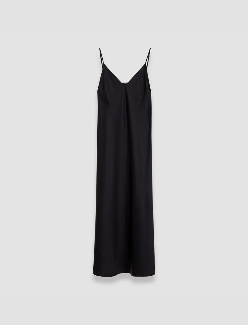 Clea Silk Satin Dress - 1