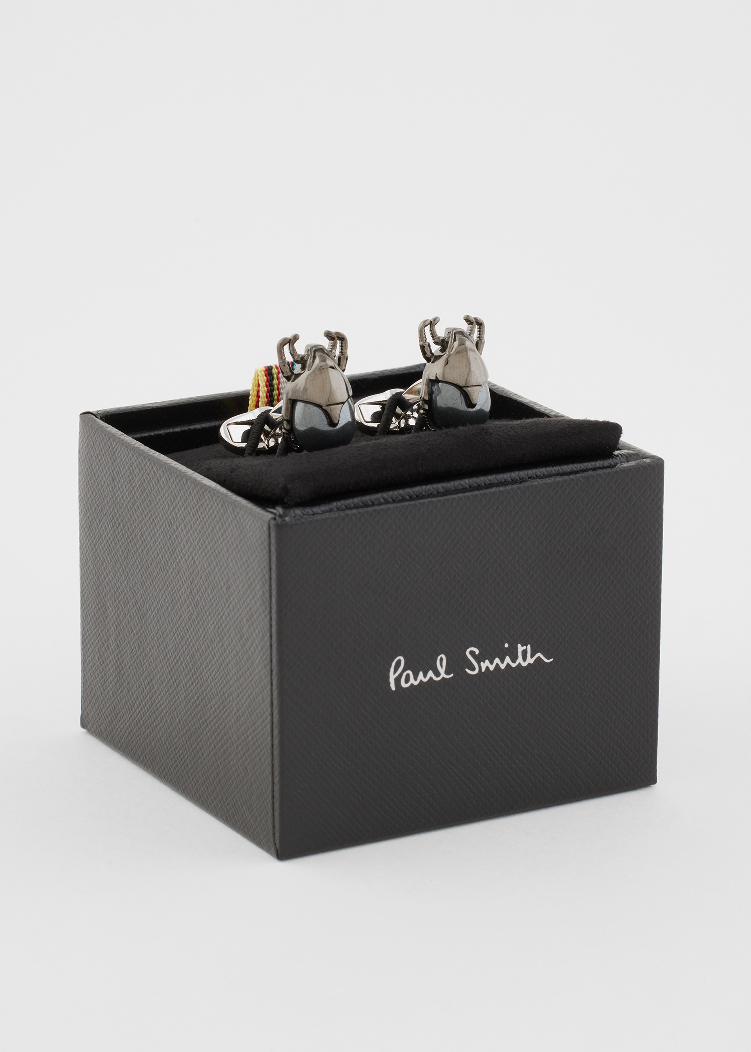 Metallic 'Beetle' Cufflinks - 3