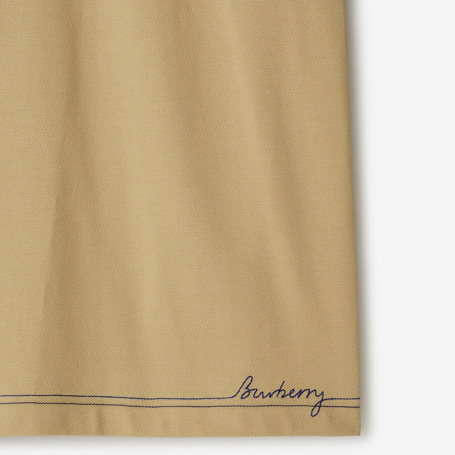 Burberry Logo-Embroidered Polo Shirt - 3