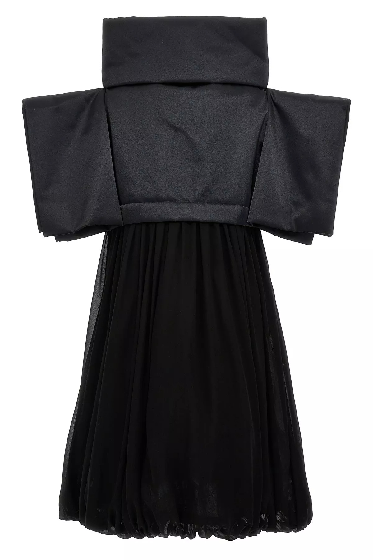 Two-material dress - 3