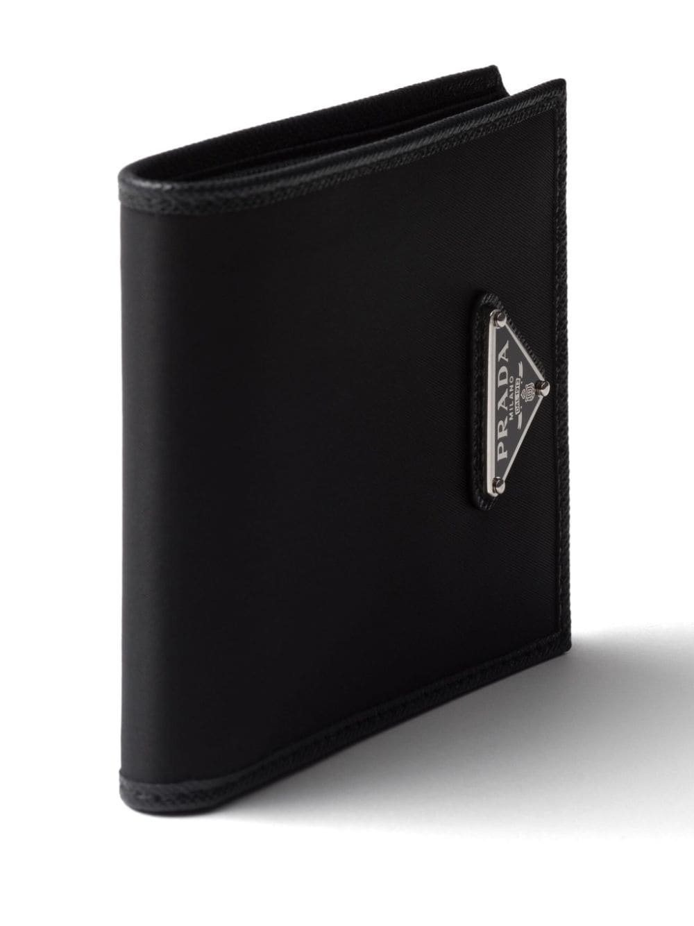recycled-nylon logo plaque wallet - 3