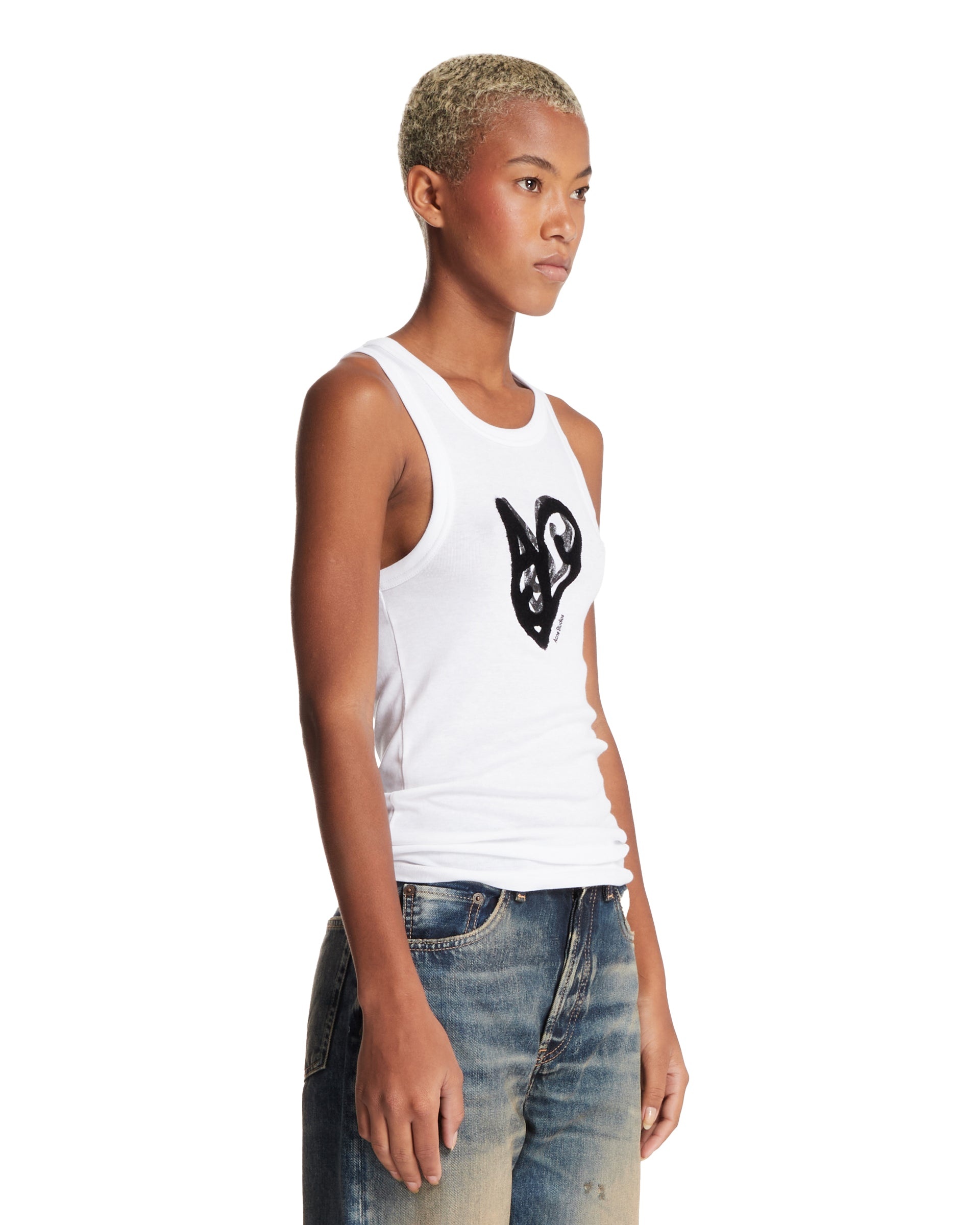 White Heart Top - 4