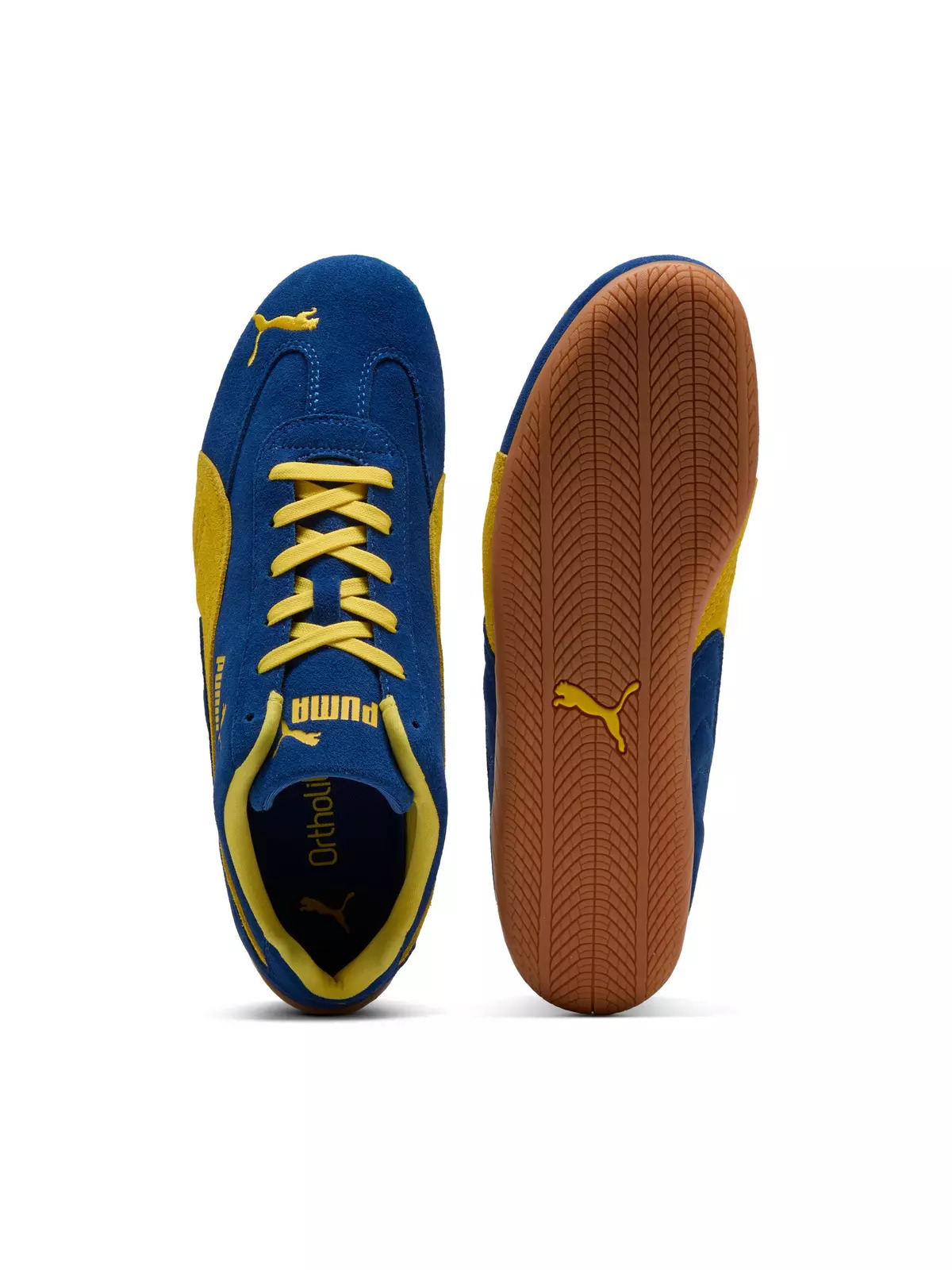 PUMA Speedcat OG "Clyde Royal/Pele Yellow" Men's Shoe - 4