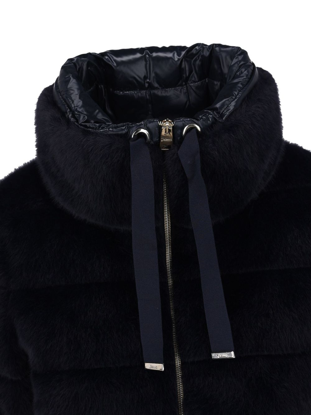high-neck puffer jacket - 4