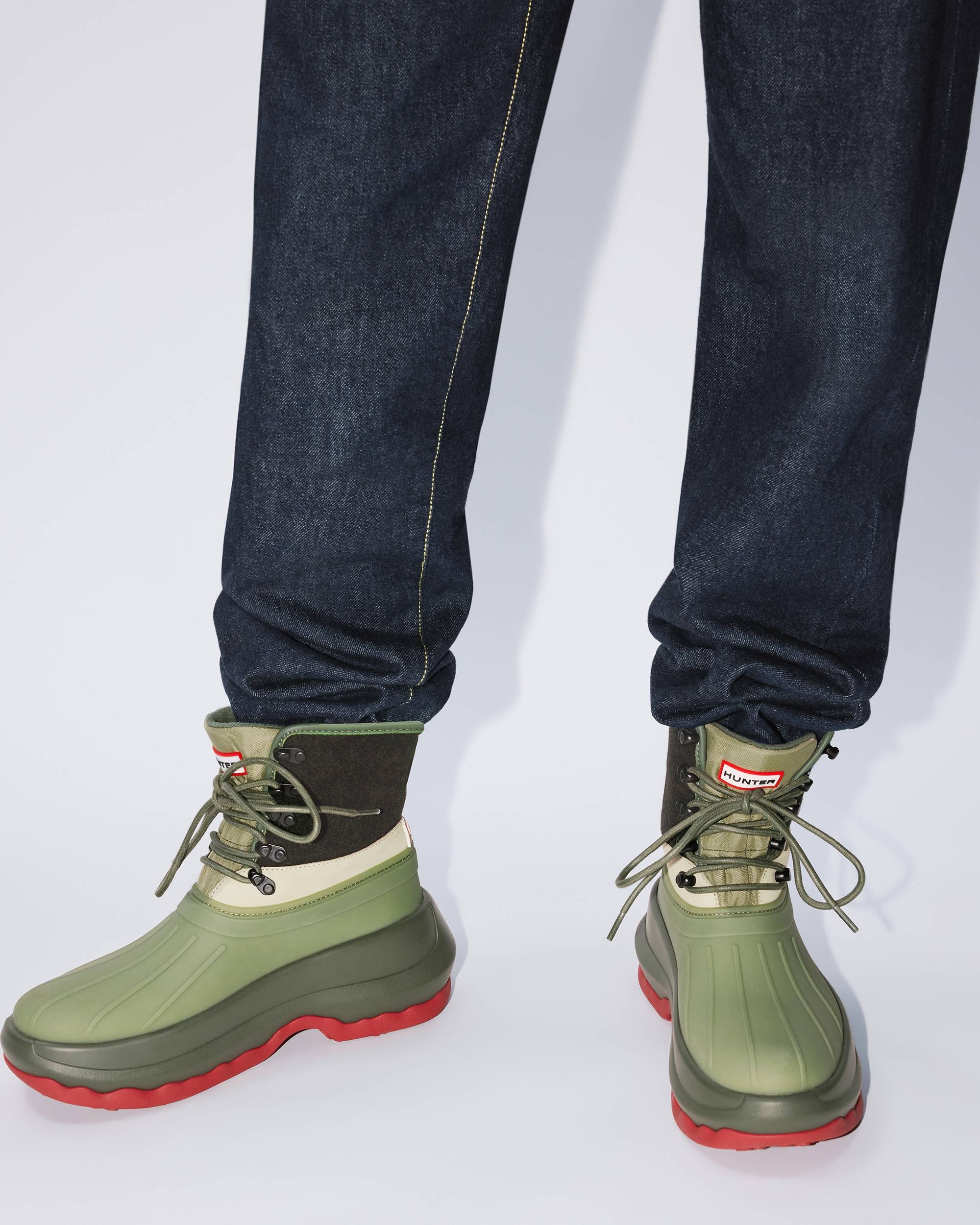 KENZO x HUNTER utilitarian ankle boots - 8