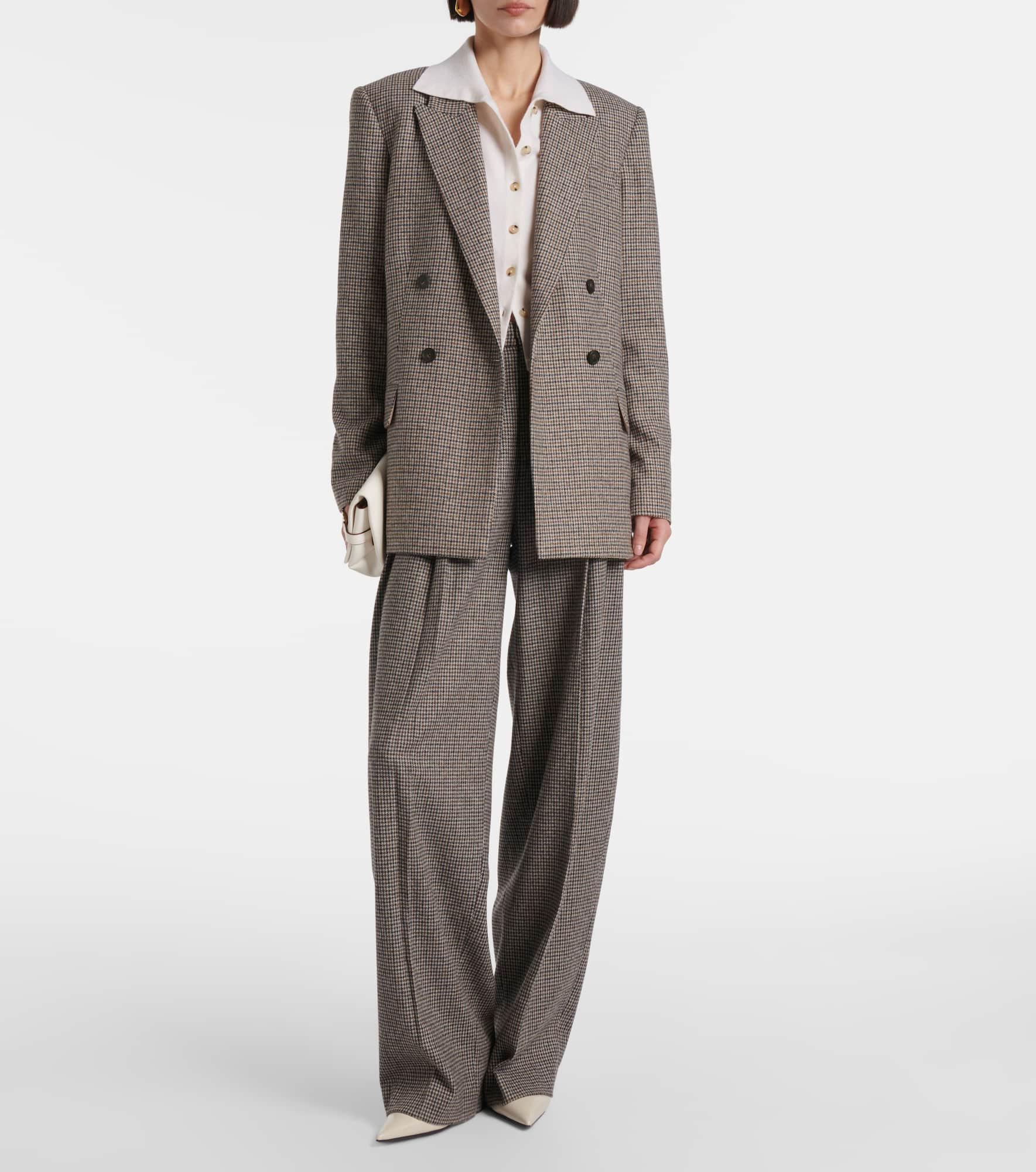 Houndstooth blazer - 2