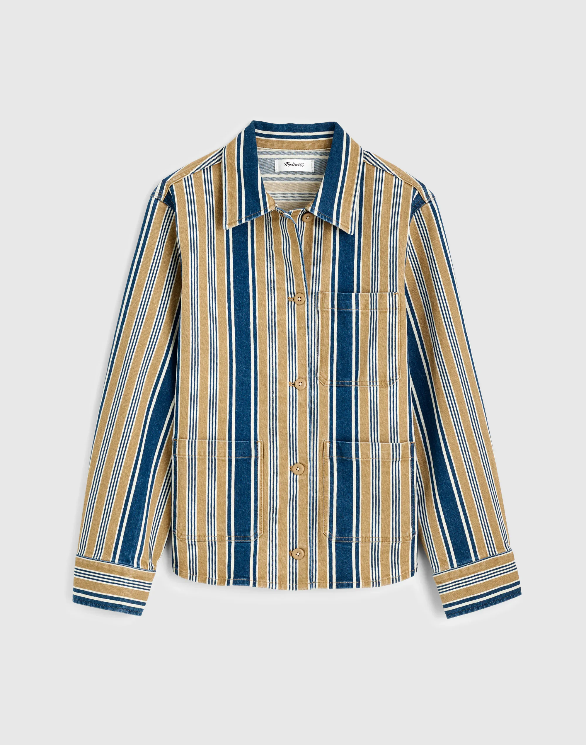 Denim Chore Shirt-Jacket - 1