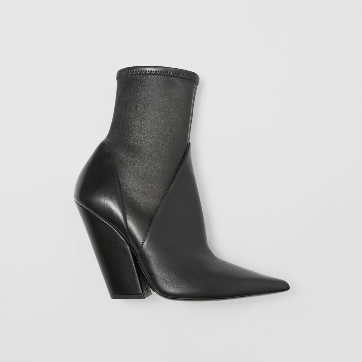 Panelled Lambskin Ankle Boots - 2