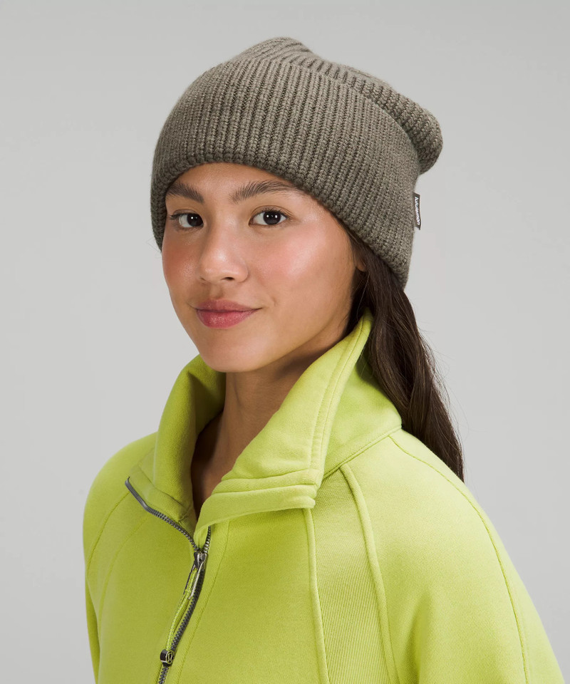 Ribbed Merino Wool-Blend Knit Beanie 5