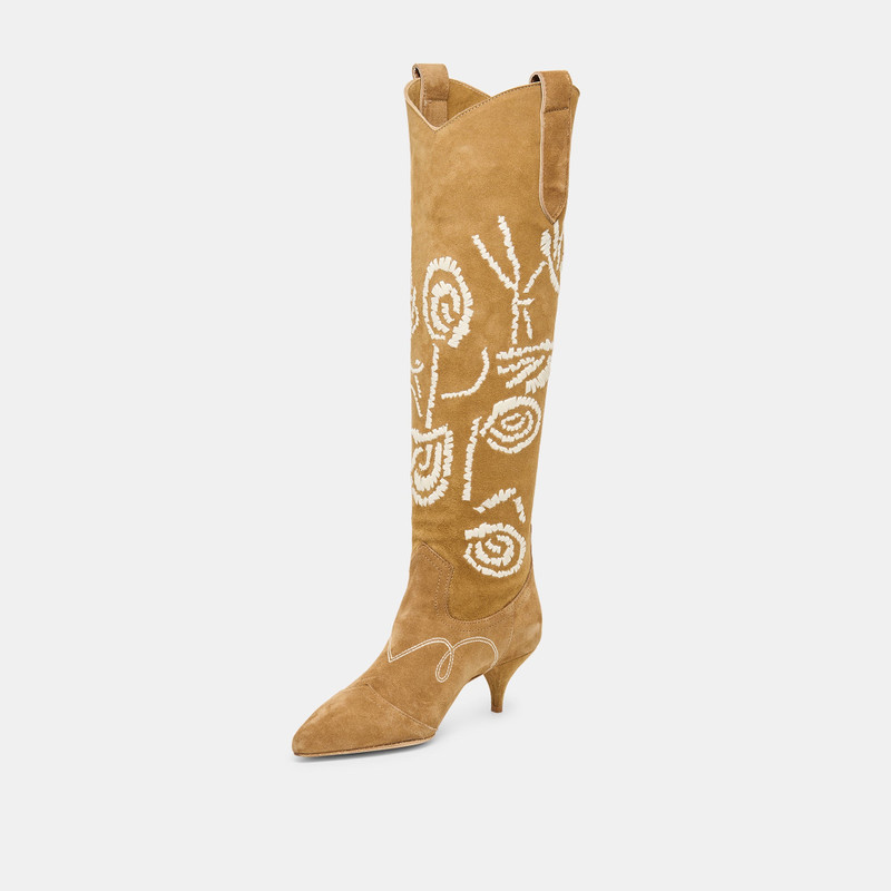 WILDE BOOTS CHESTNUT SUEDE 4
