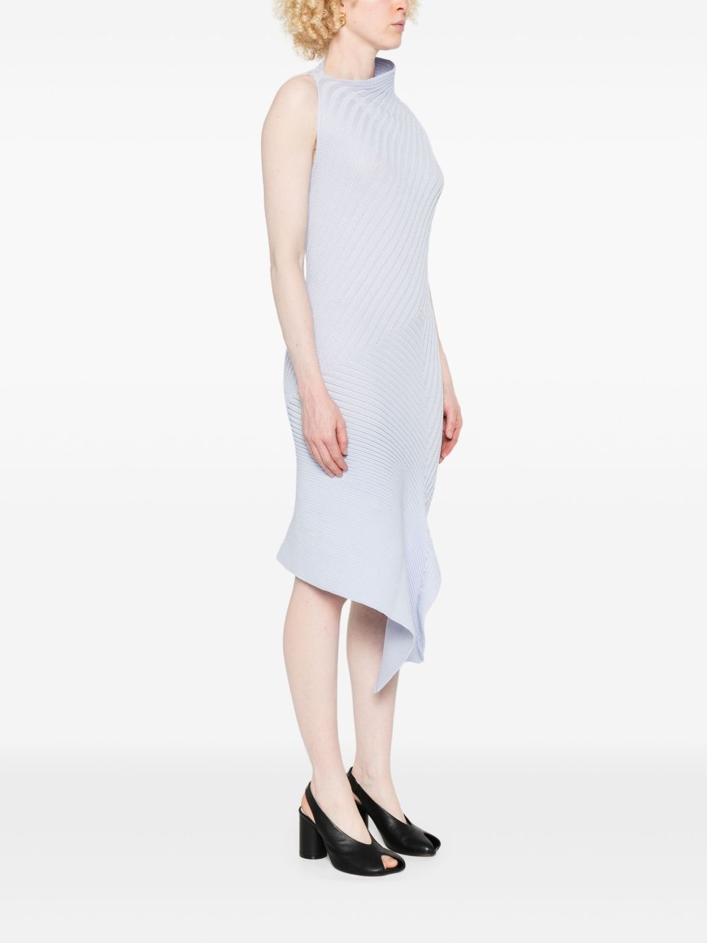asymmetric midi dress - 3
