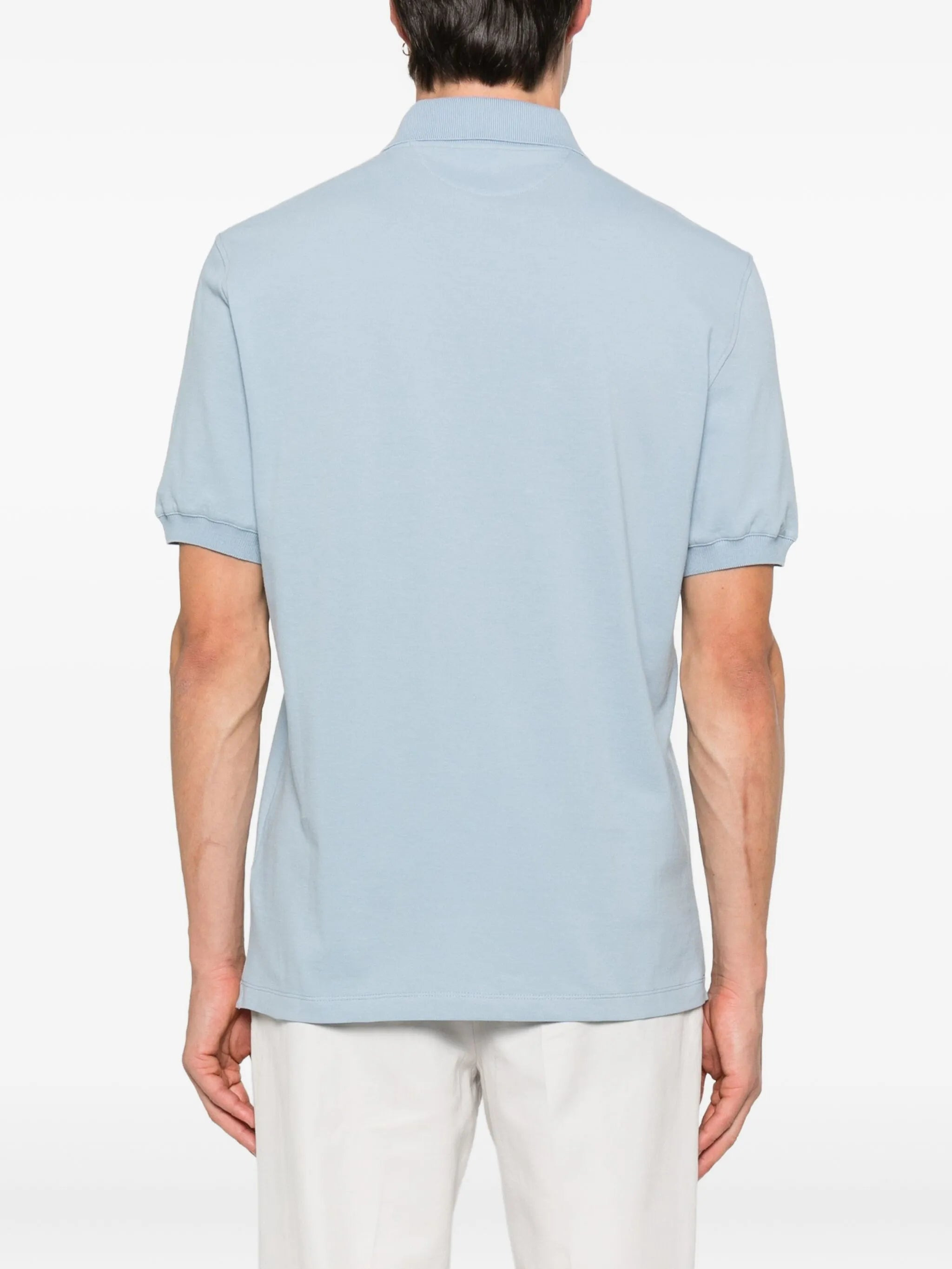 Brunello Cucinelli Embroidered Cotton Polo Shirt - 3
