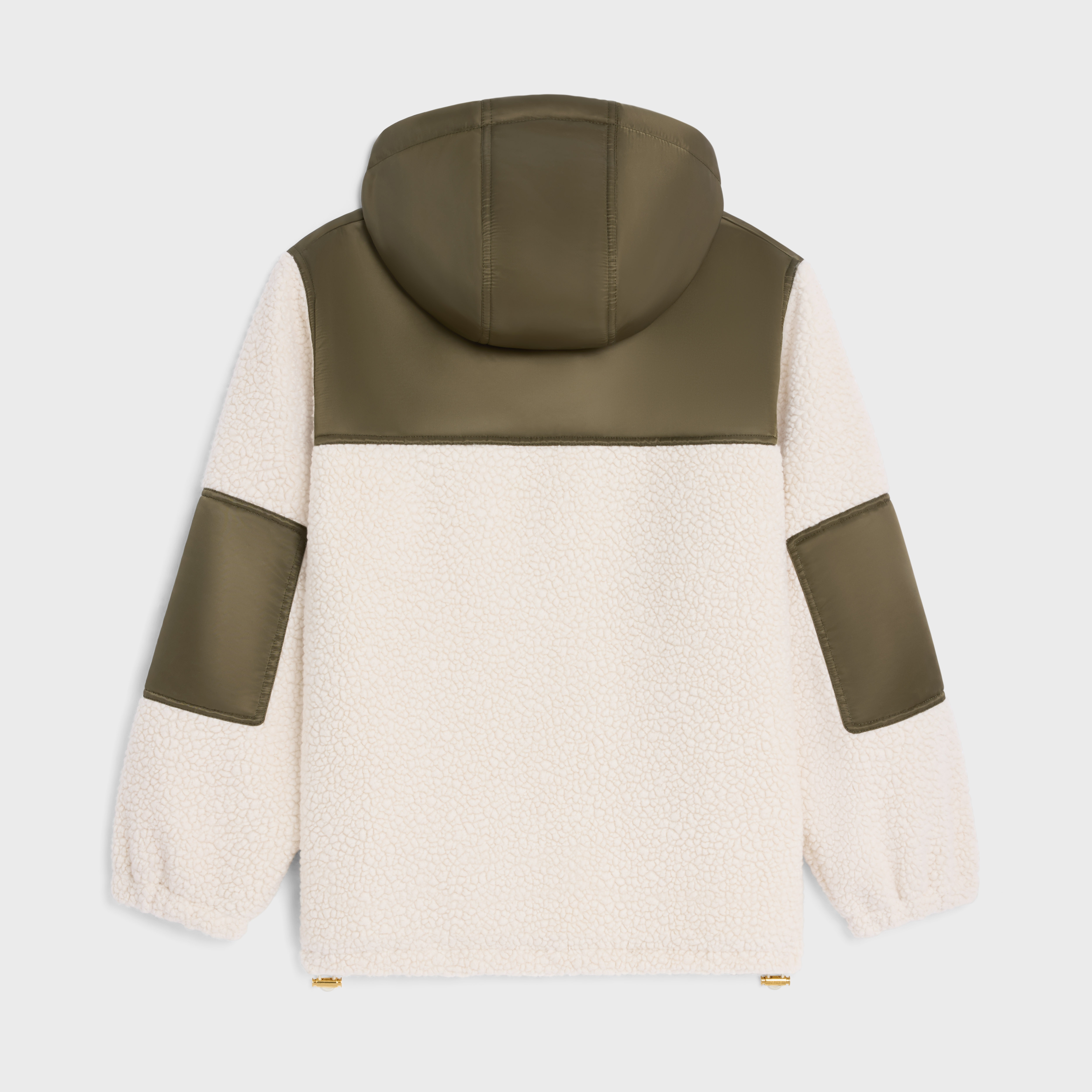 fleece jacket in fur-effect cashmere - 2
