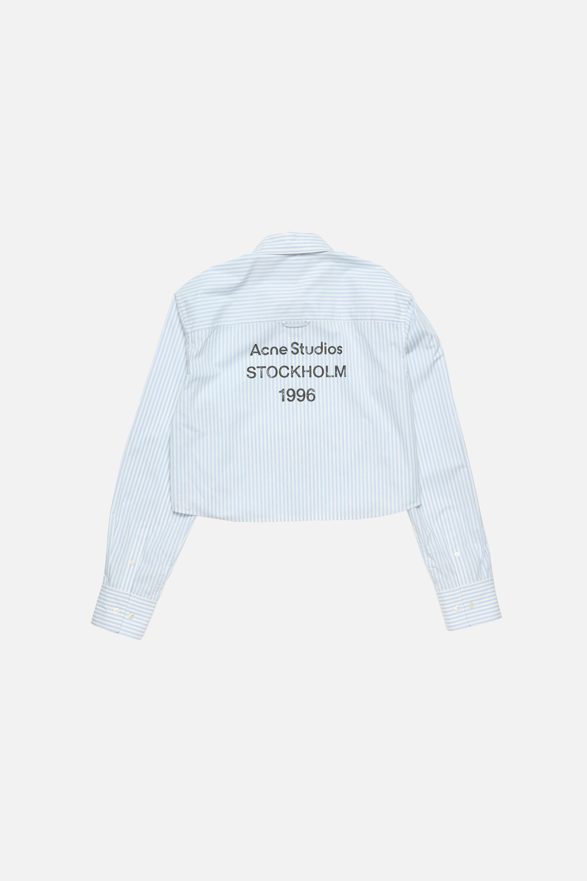 Button-up shirt - Light blue/white - 7