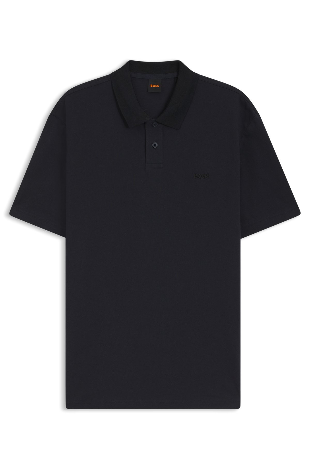 RELAXED-FIT POLO SHIRT IN COTTON PIQUÉ WITH LOGO - 1