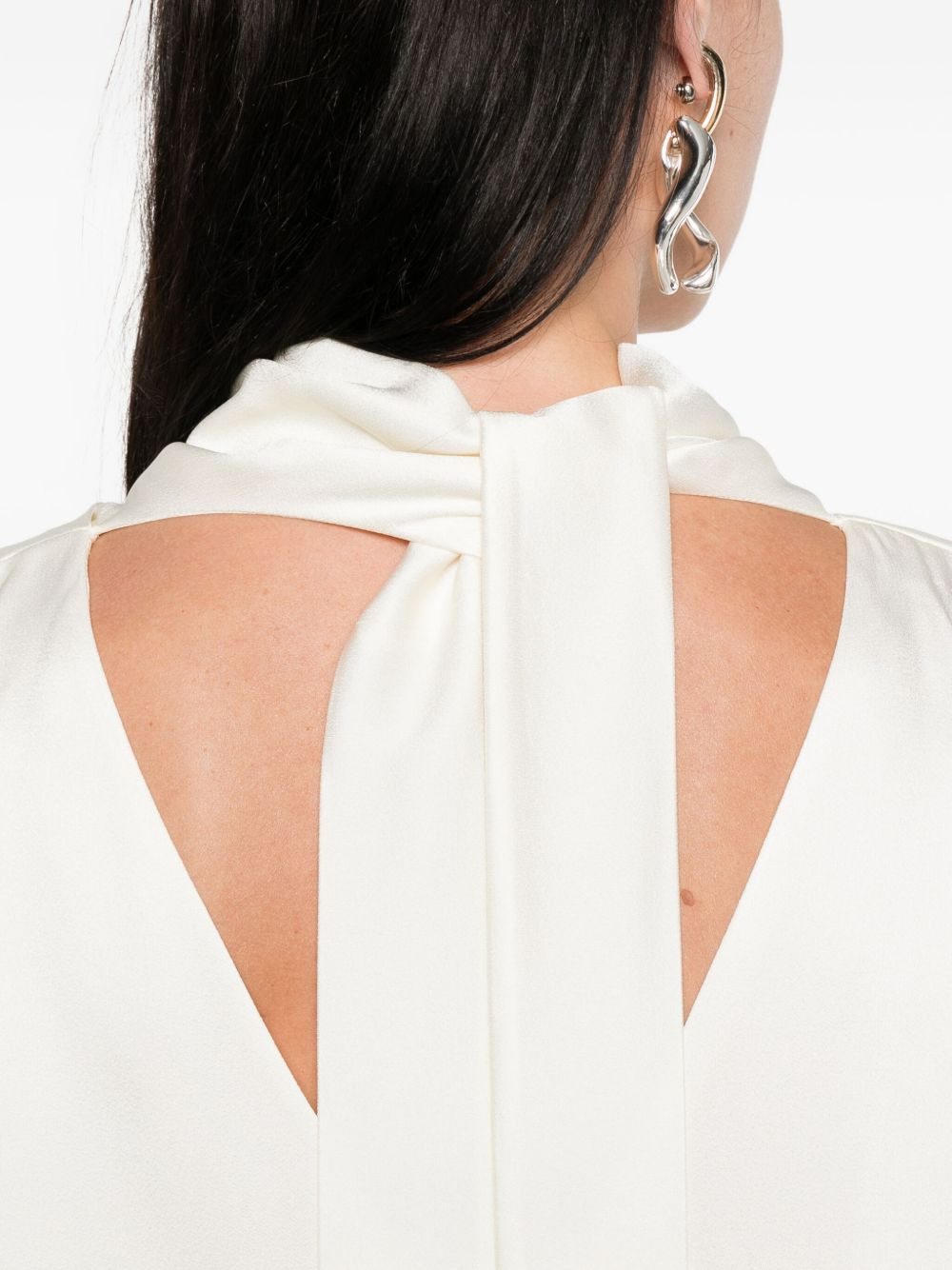 cowl-neck sleeveless top - 5