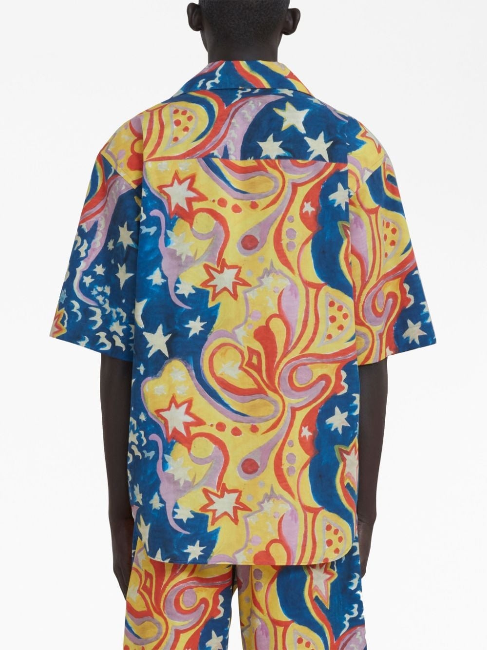 graphic-print short-sleeved shirt - 4