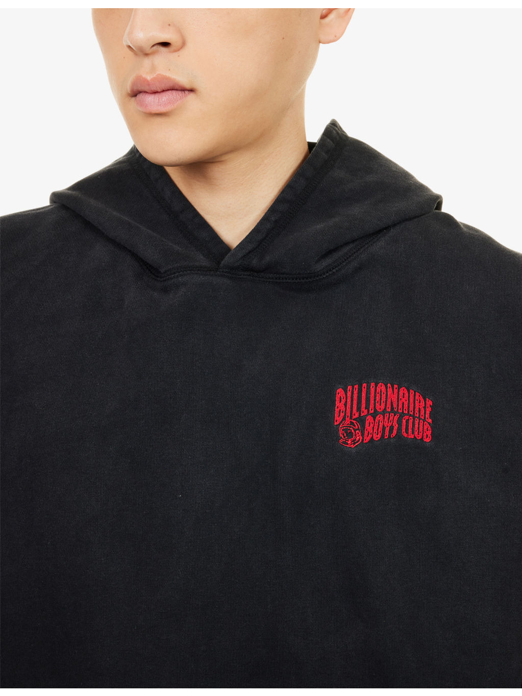 Oversized Embroidered-Logo Cotton Hoody - 5