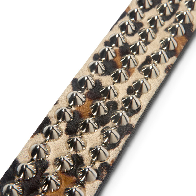 CHEETAH STUDDED BELT 3