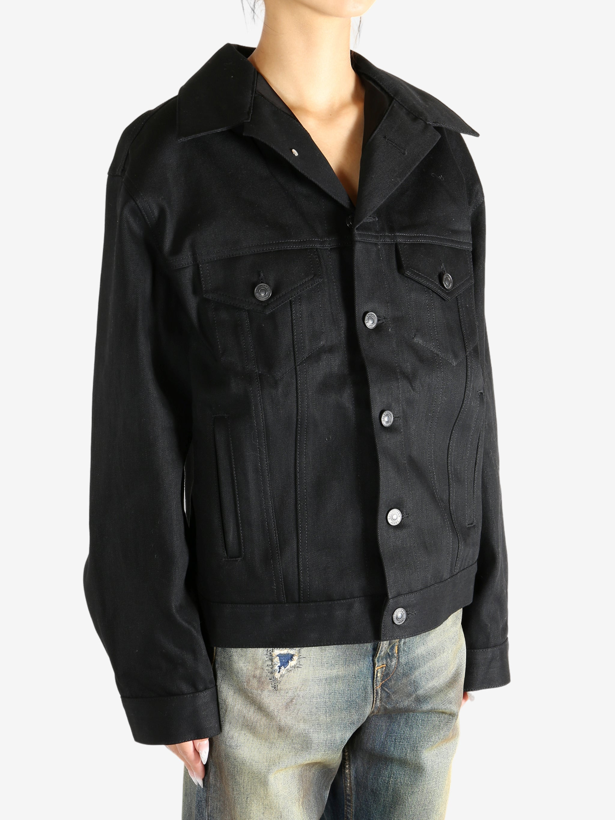 BALENCIAGA - Women Standing collar Jacket - 2