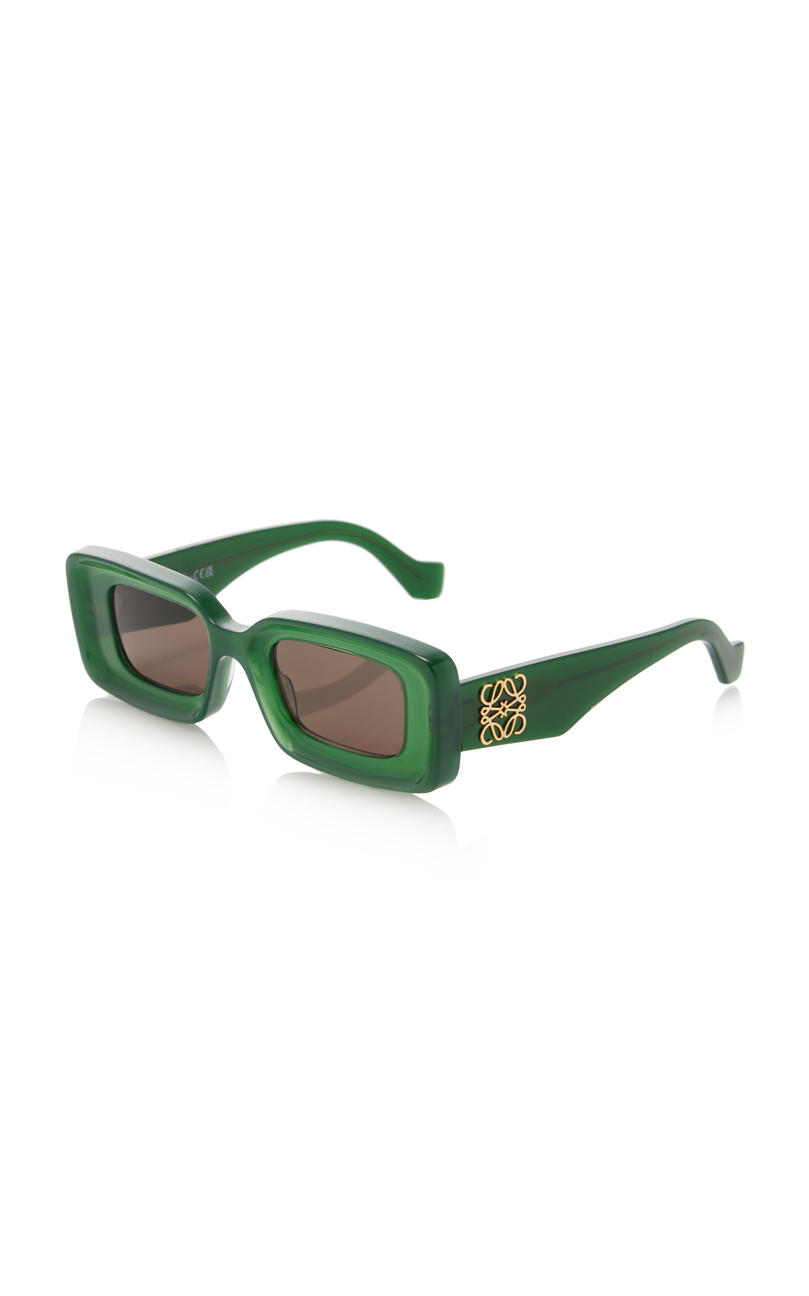 Anagram Square-Frame Acetate Sunglasses green - 3