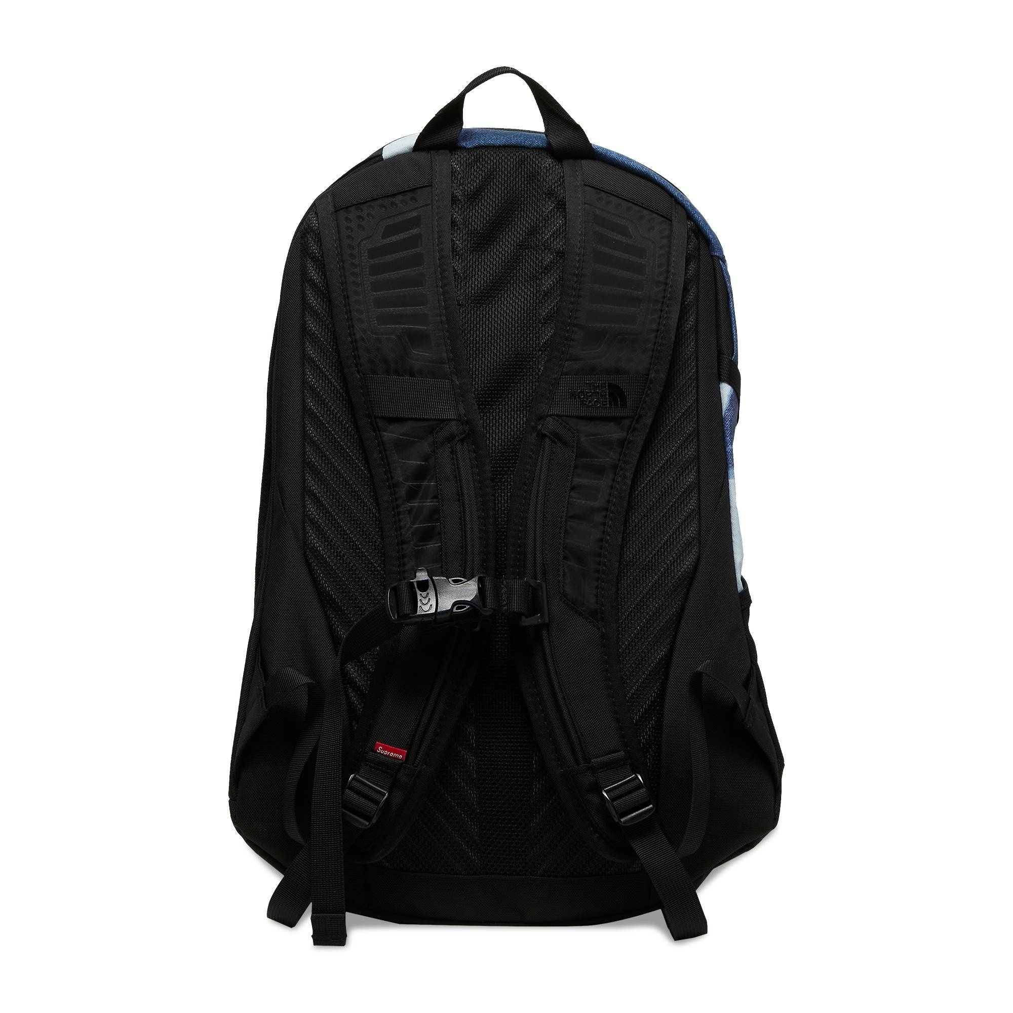 Supreme x The North Face Bleached Denim Print Pocono Backpack 'Indigo' - 2
