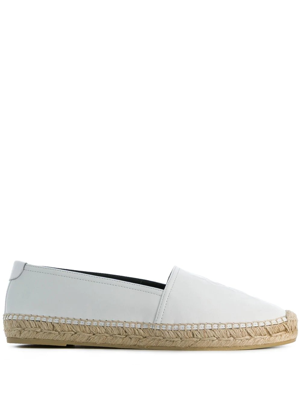 Monogram embossed espadrilles - 1