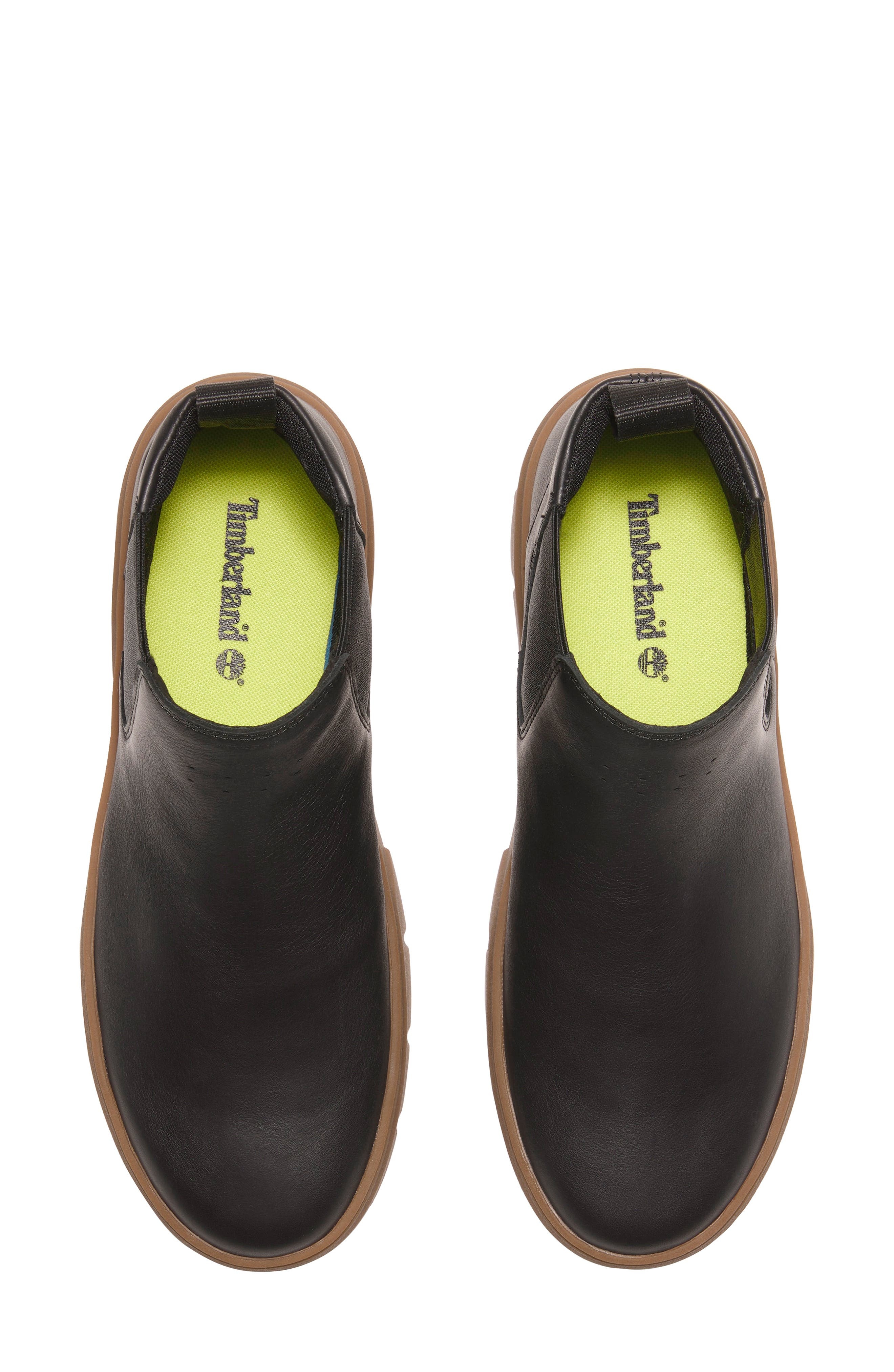 Timberland Laurel Court Pull-On Sneaker Boot in Black Full Grain at Nordstrom - 3