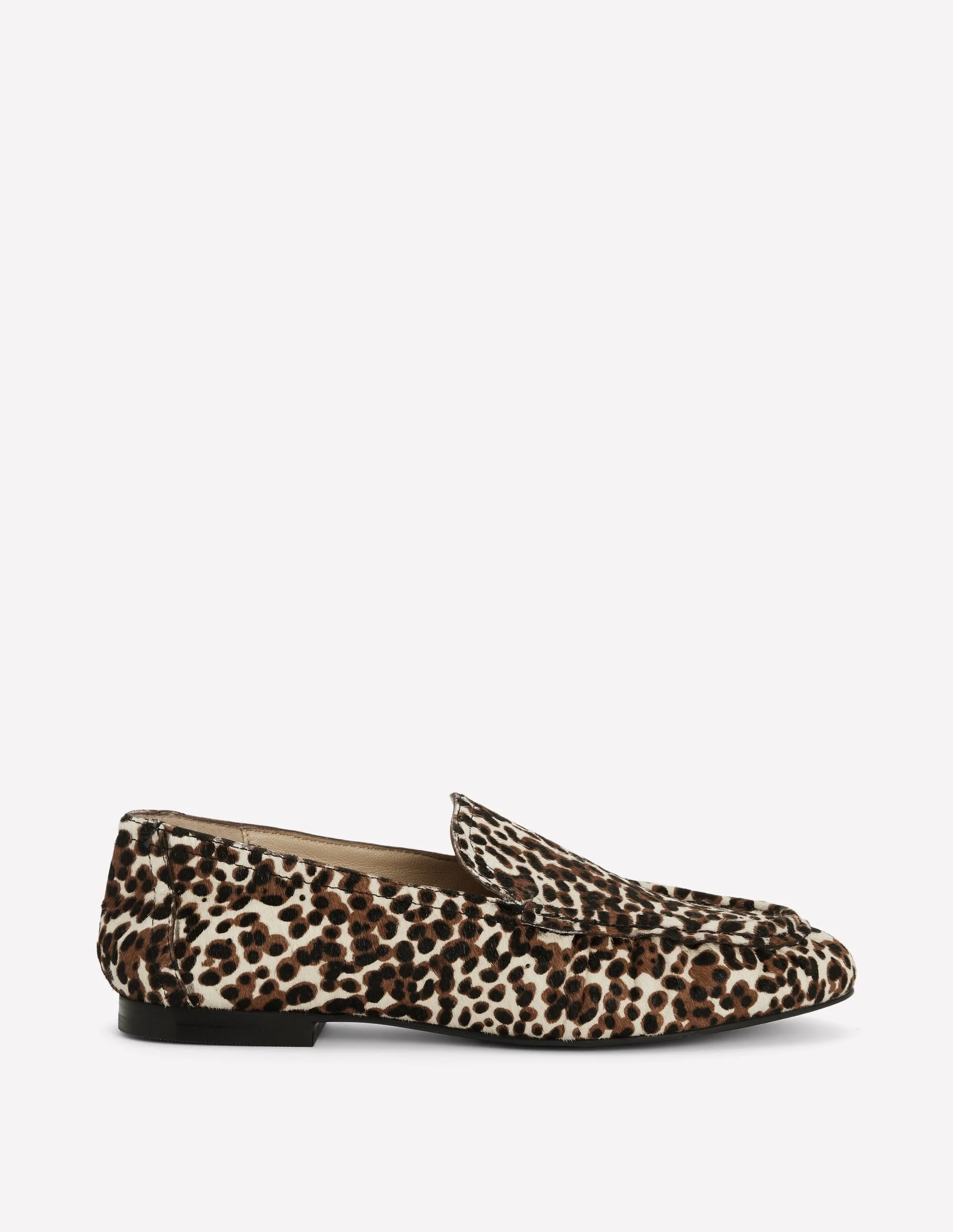 Dinah Everyday Flexi Loafers-Black and Ivory Speckled - 1