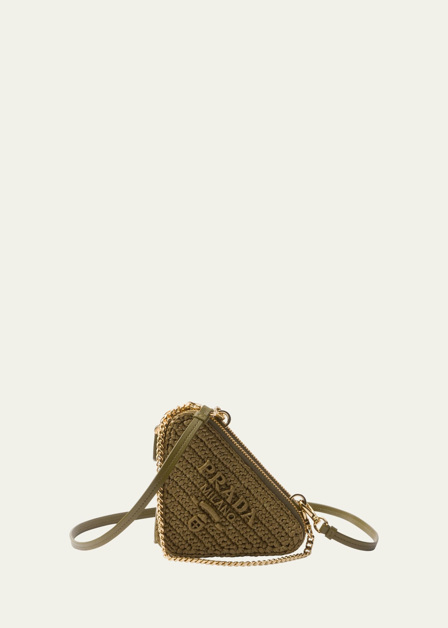 Mini Triangle Top-Handle Bag - 1