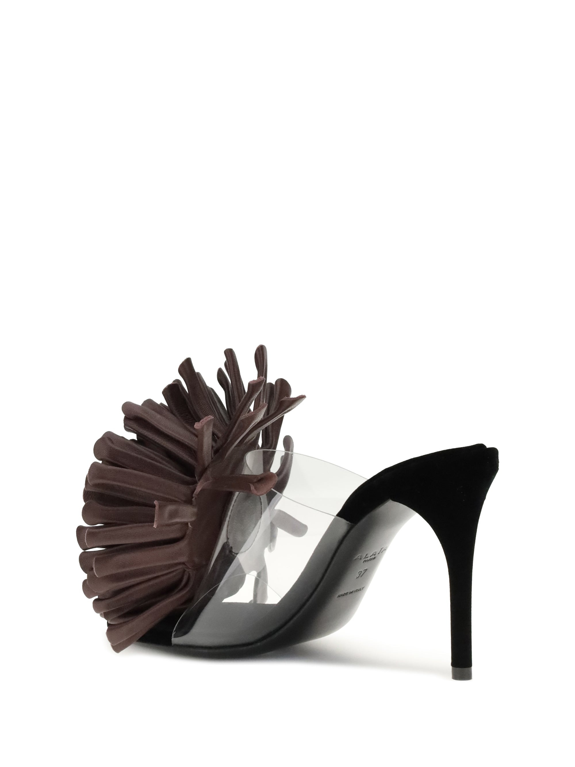Alaïa Women Asymmetrical Stiletto Sandals - 3