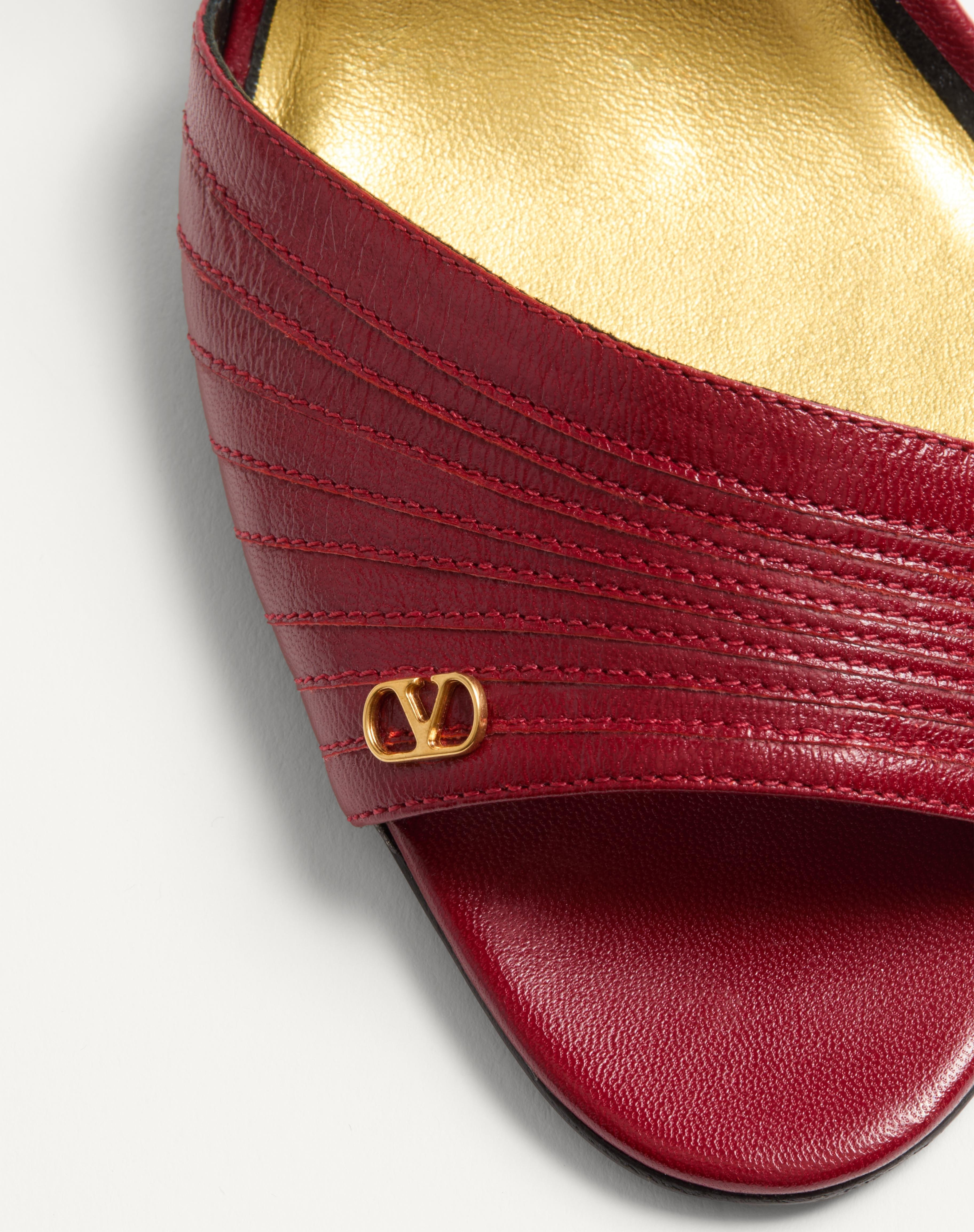 LADYCRUSH SANDAL IN KIDSKIN 85MM - 7