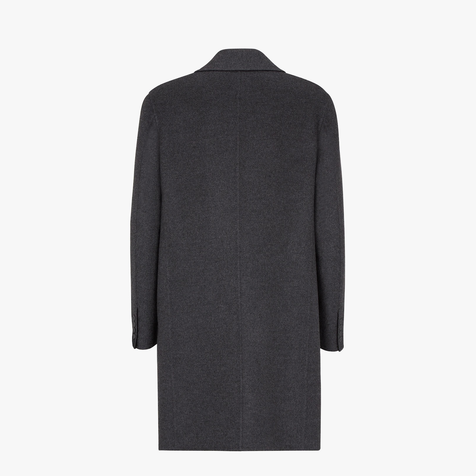 Gray cashmere coat - 2