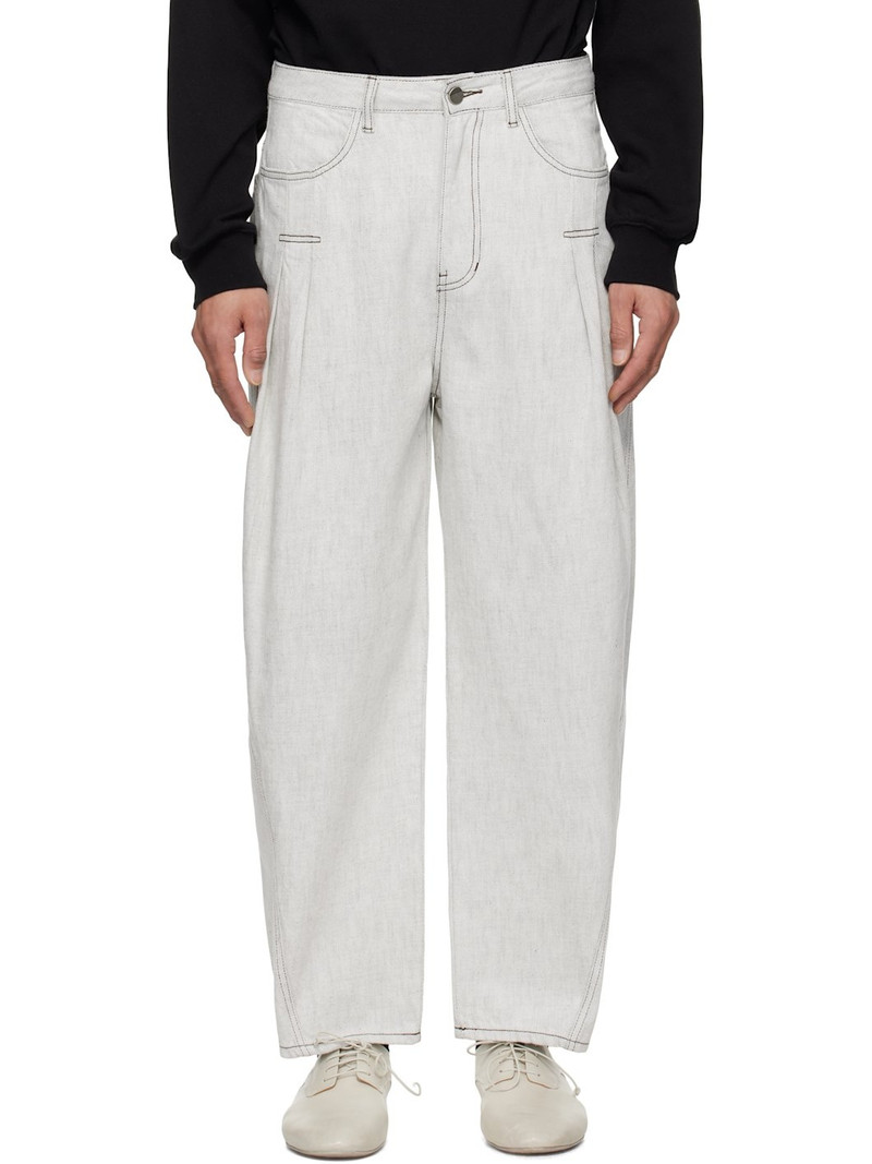 White Product. 75 Jeans 1