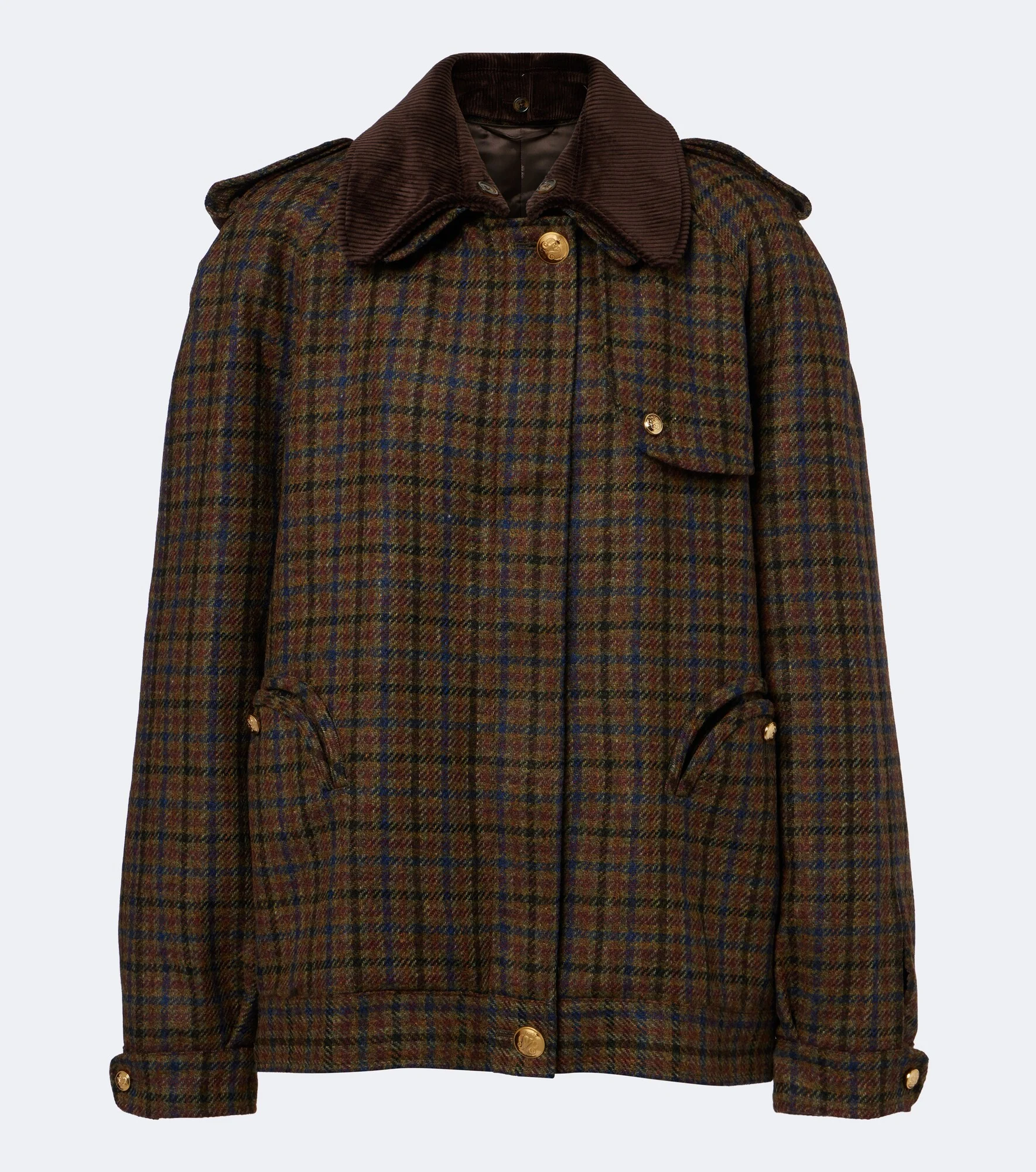 Chausie checked virgin wool jacket - 1