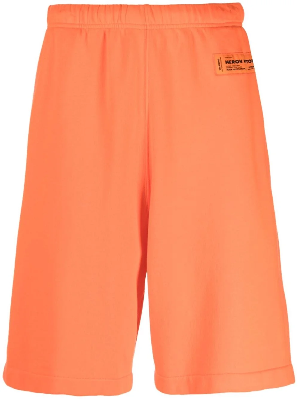 recycled cotton track shorts - 1